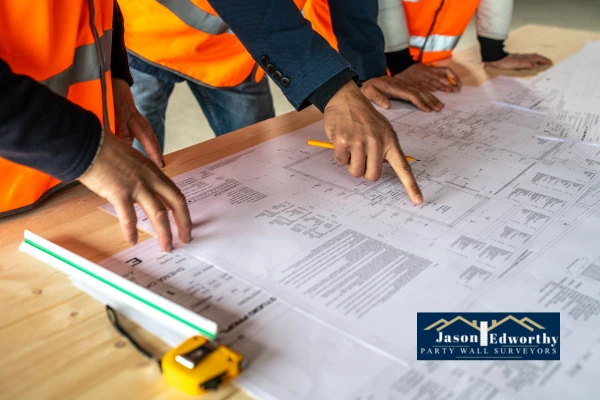 See if you need a party wall agreement for building along boundary line Saffron Walden